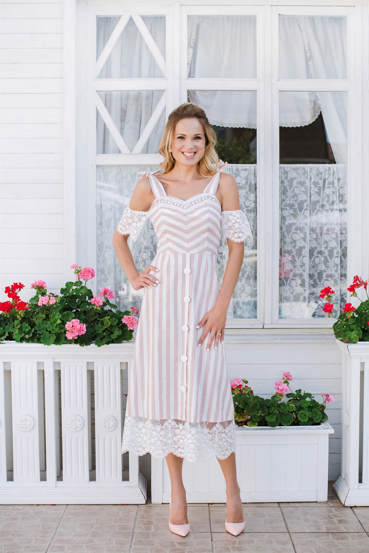 Фотосессия в саду