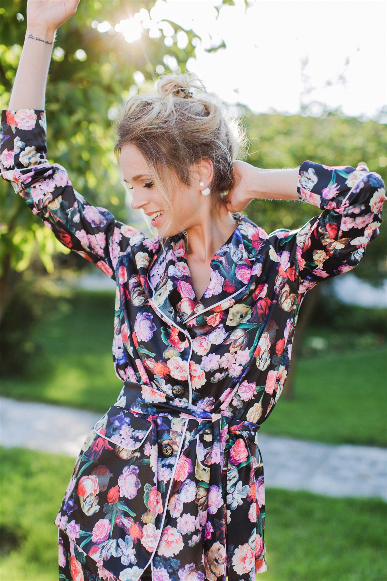 Фотосессия в саду