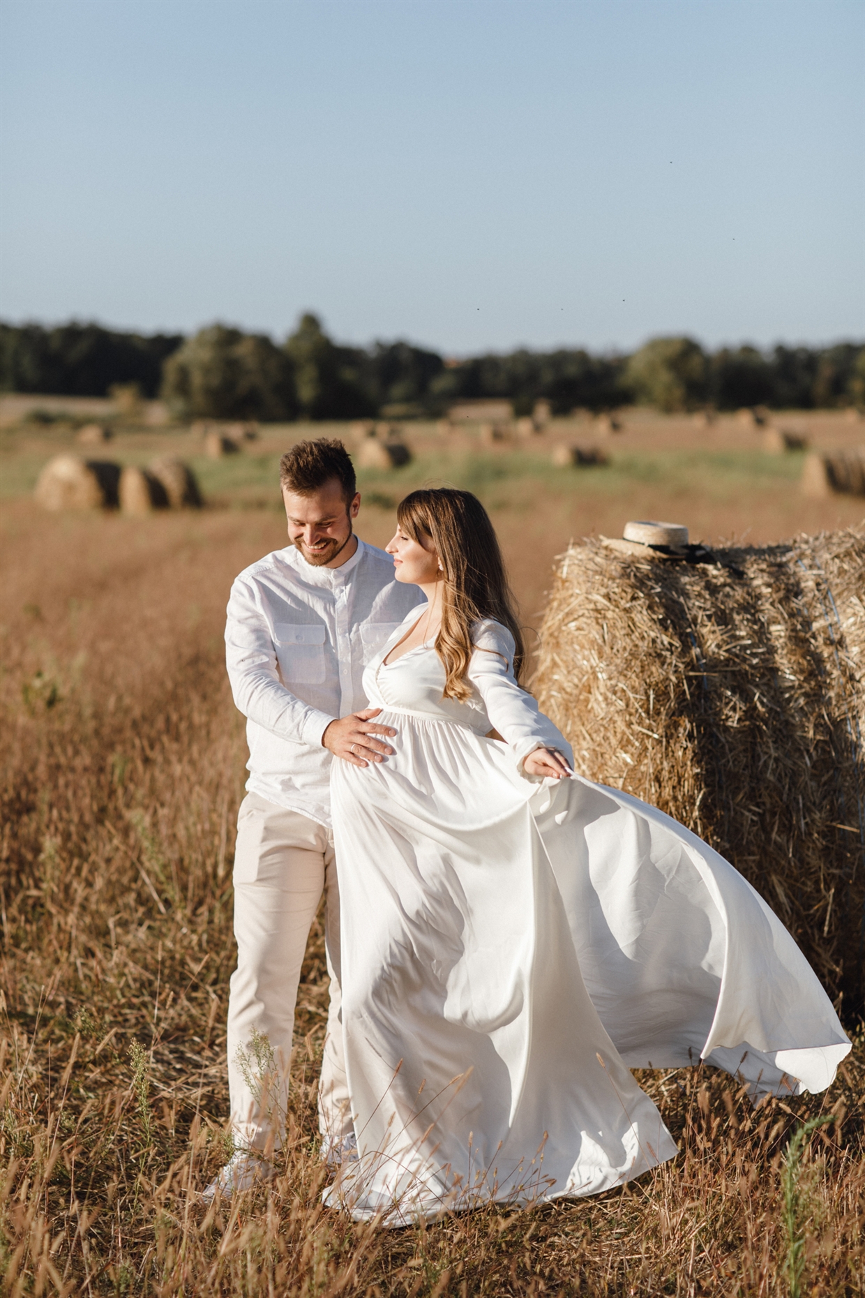 фотосессия _беременности_в_поле_колосков