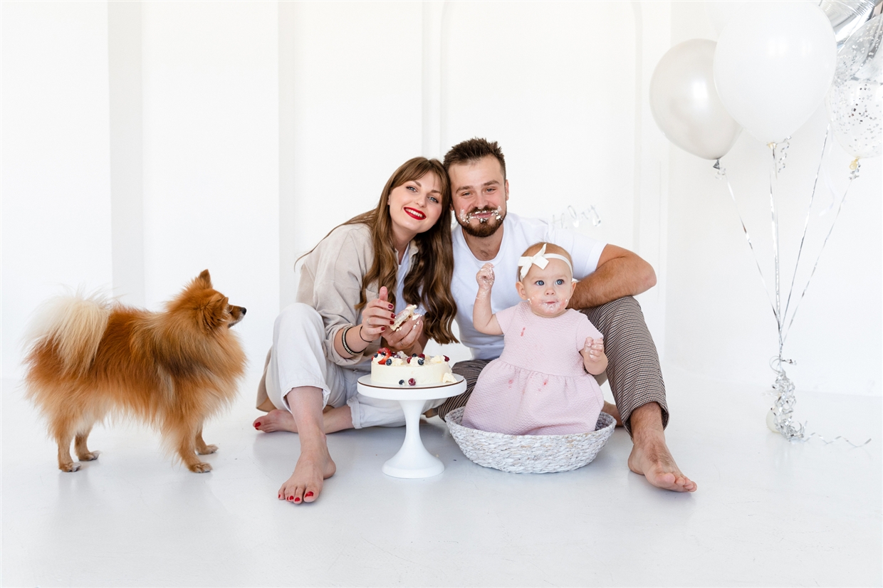 Перший тортик на день народження